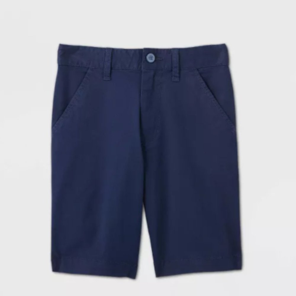Boys' Navy Uniform Shorts - Size 10